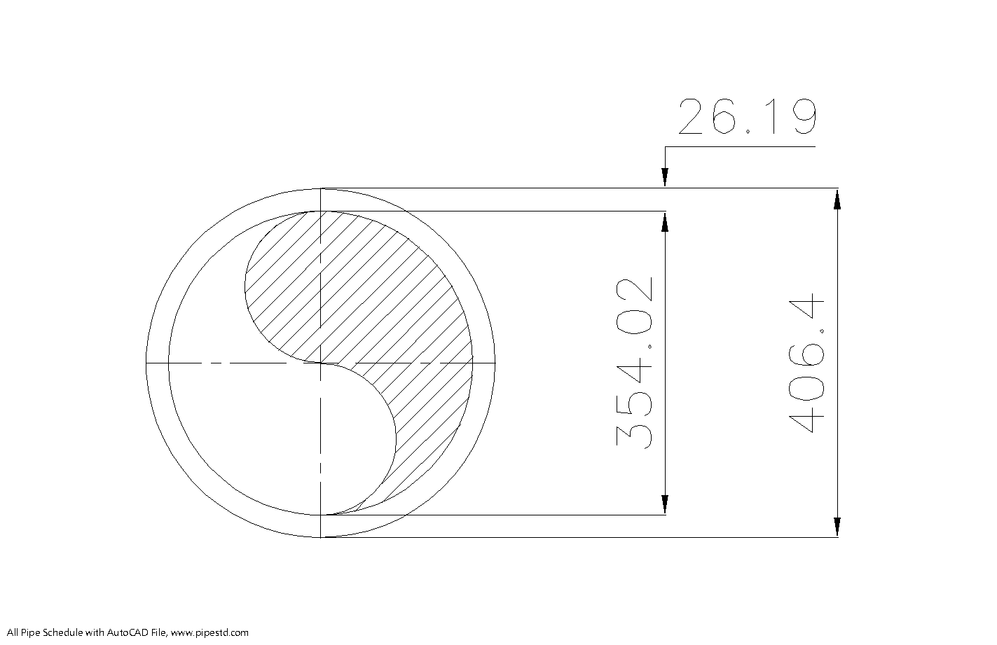 Schedule 100 Pipe 16 Inch DN400