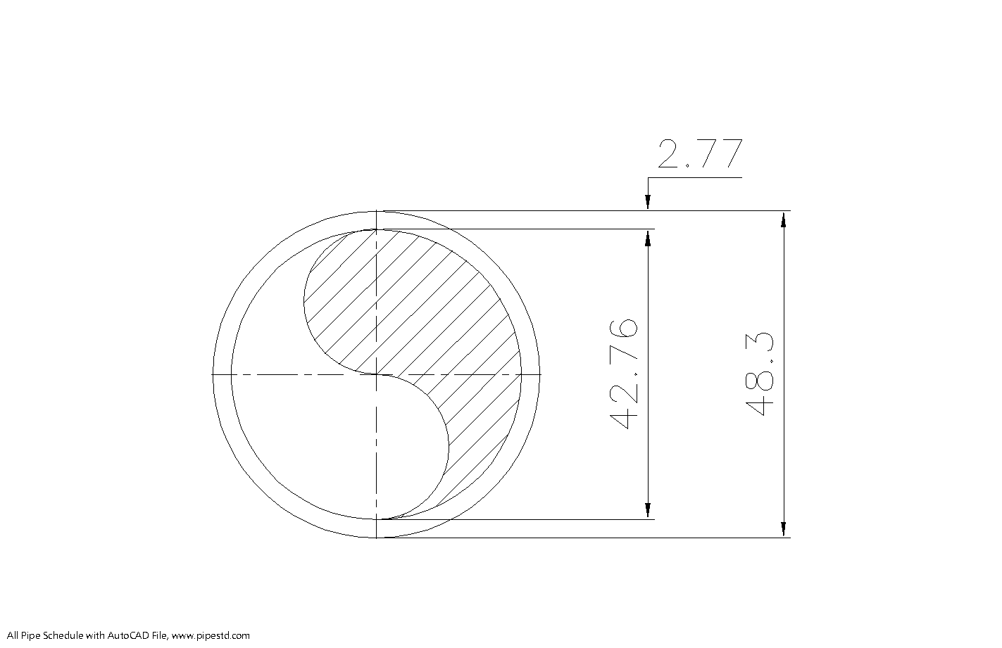 Schedule 10S Pipe 1 1/2 Inch DN40