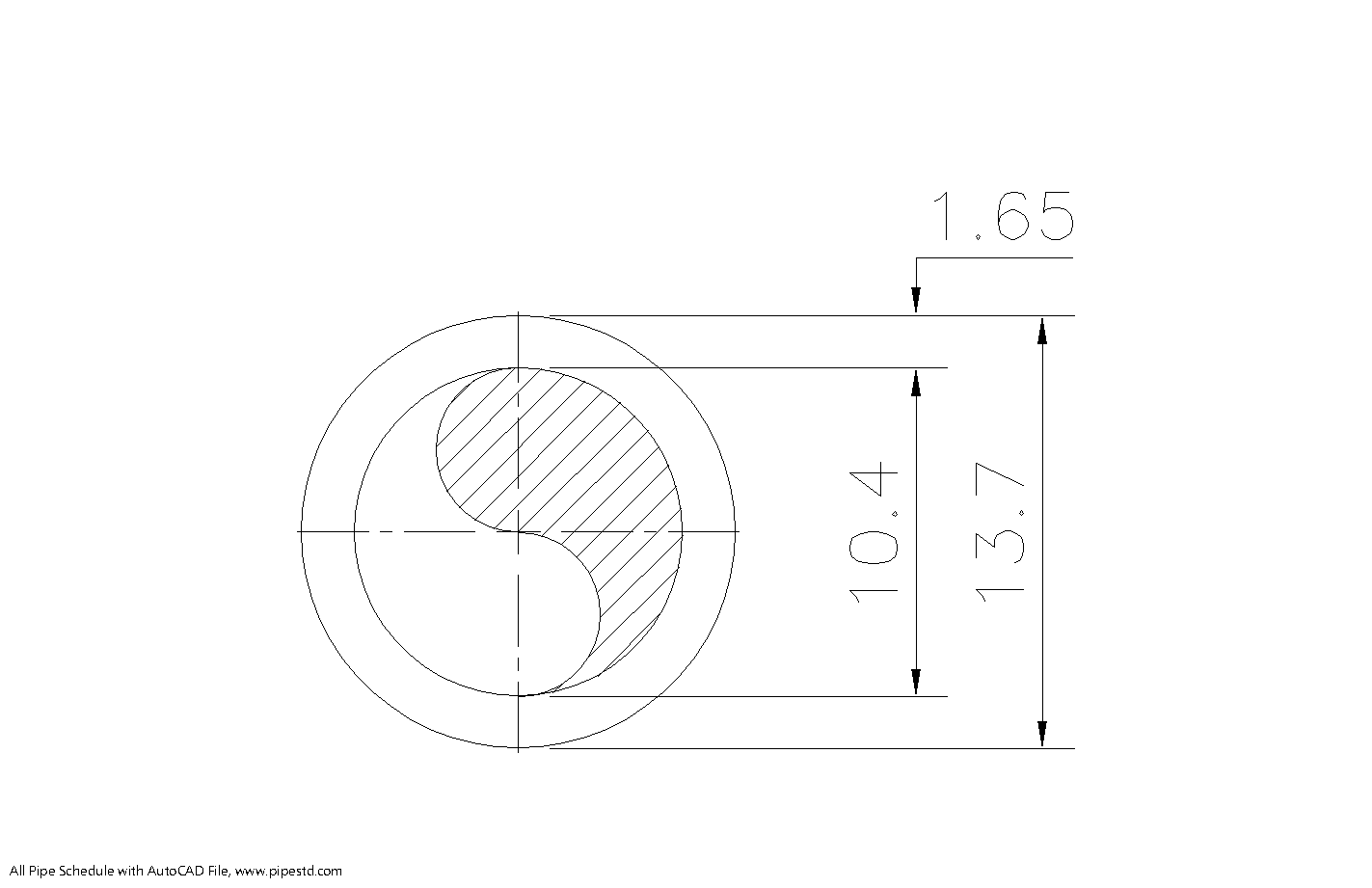 Schedule 10S Pipe 1/4 Inch DN8