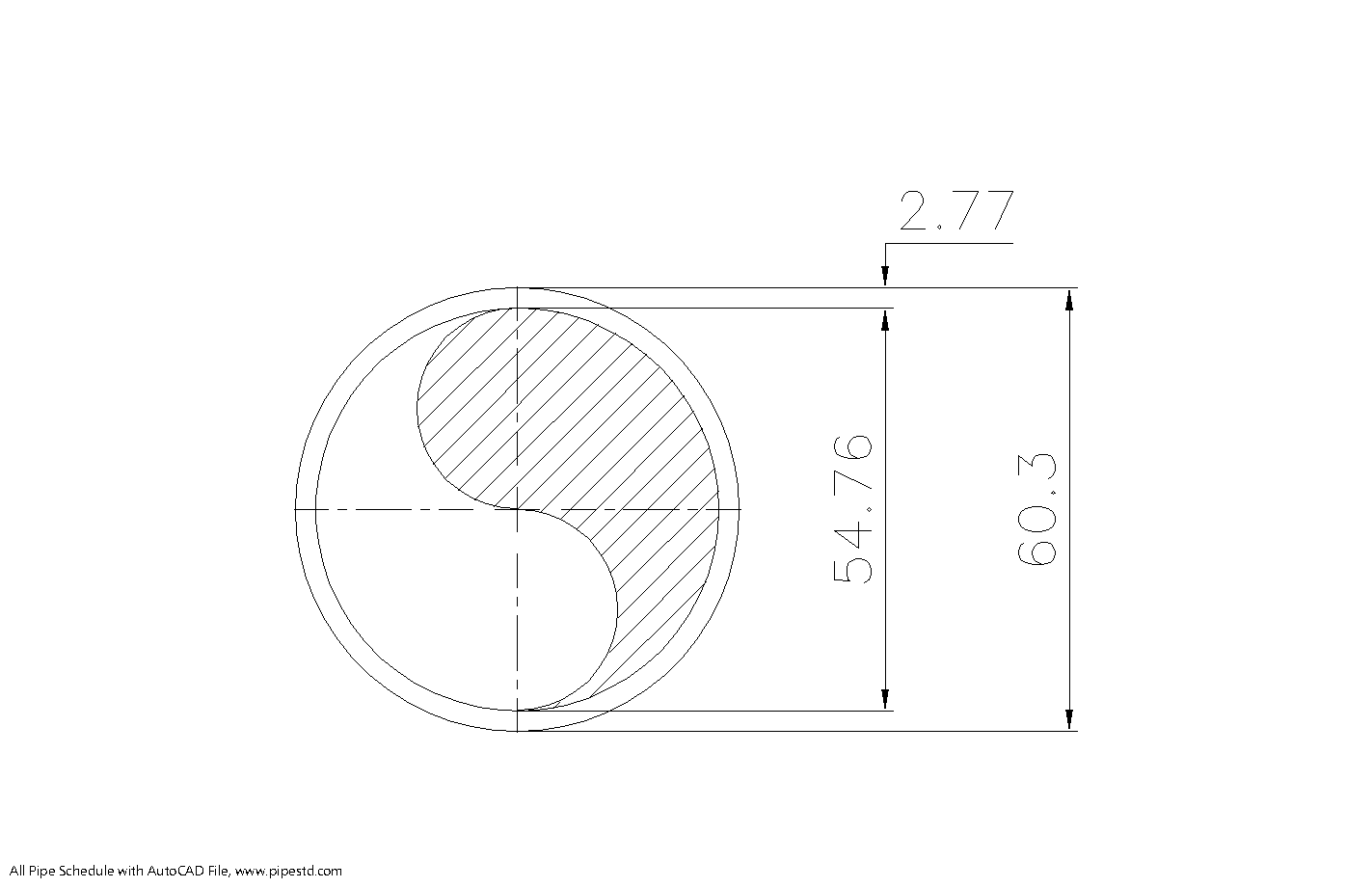 Schedule 10S Pipe 2 Inch DN50