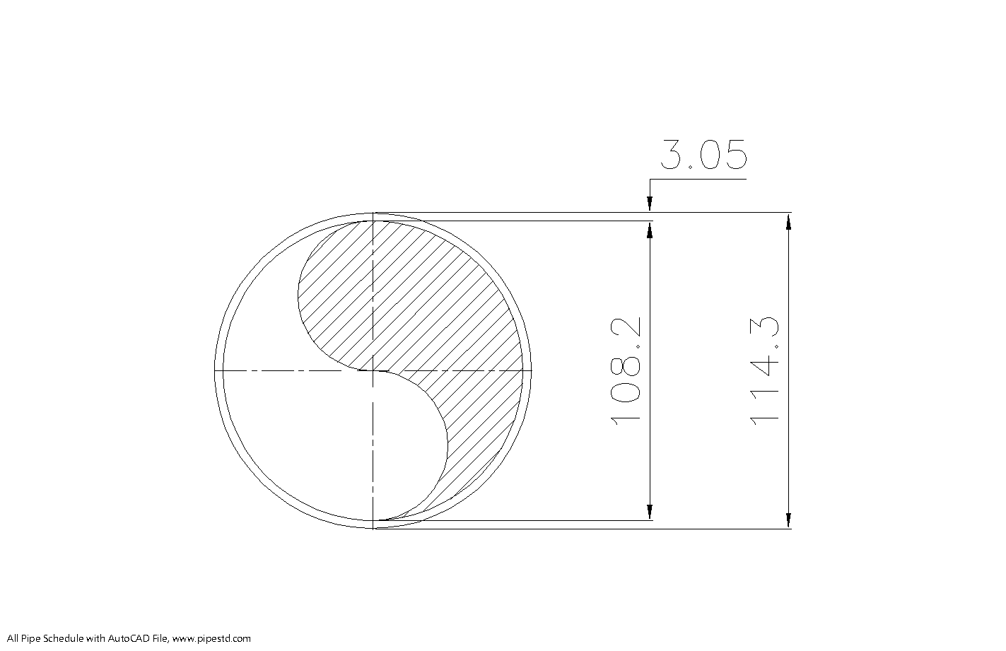 Schedule 10S Pipe 4 Inch DN100