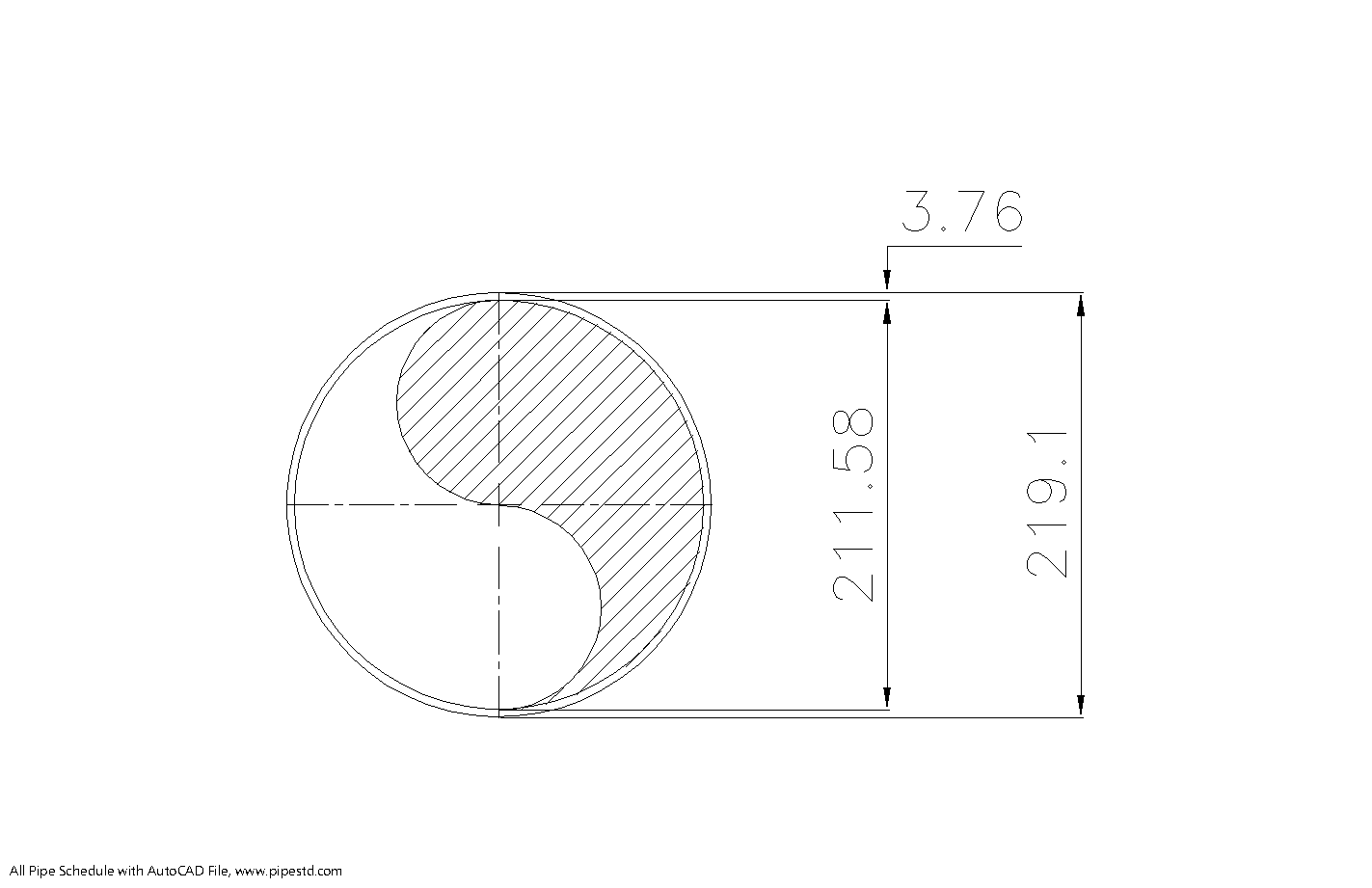 Schedule 10S Pipe 8 Inch (DN200 mm)