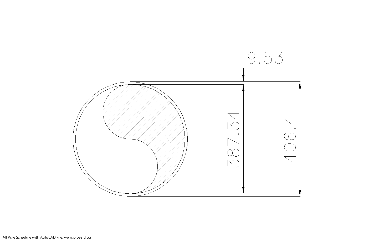 Schedule 30 Pipe 16 Inch DN400