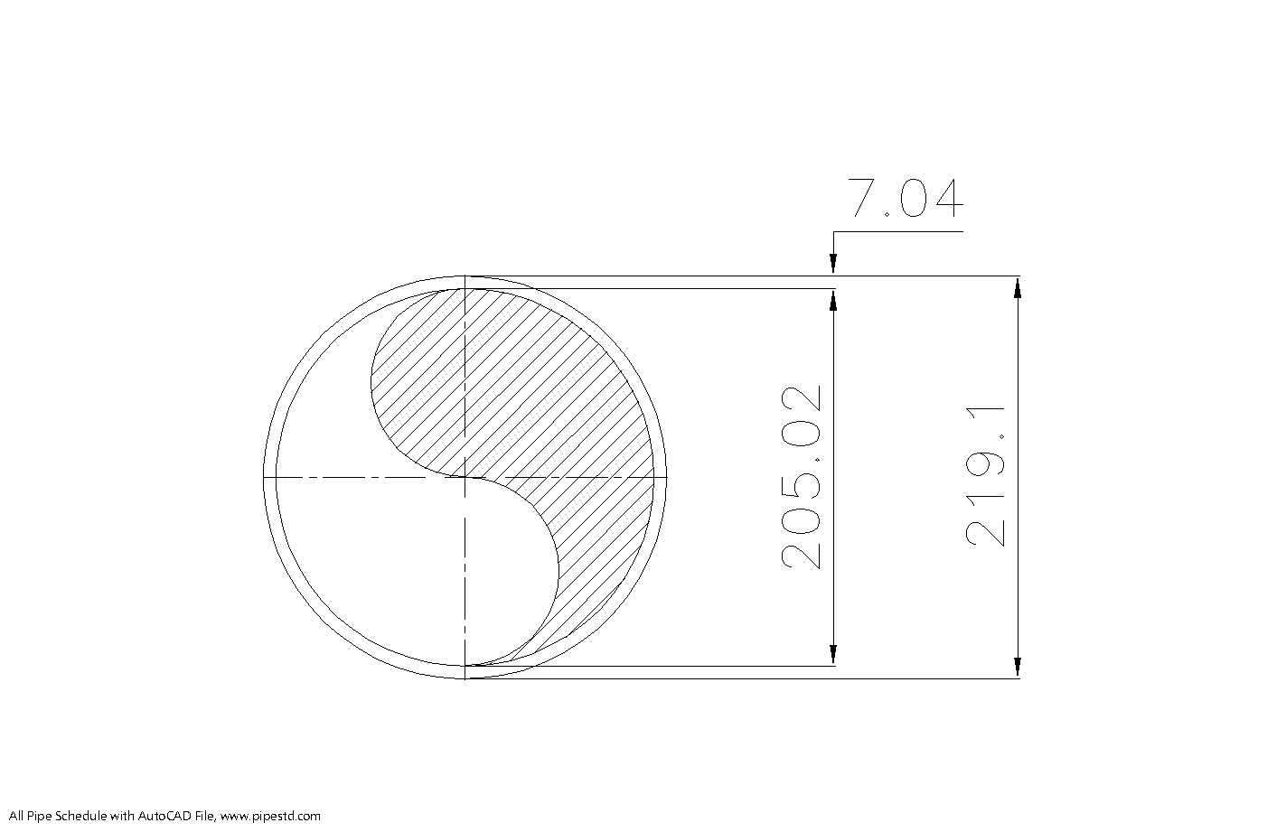 Schedule 30 Pipe 8 Inch (DN200 mm)