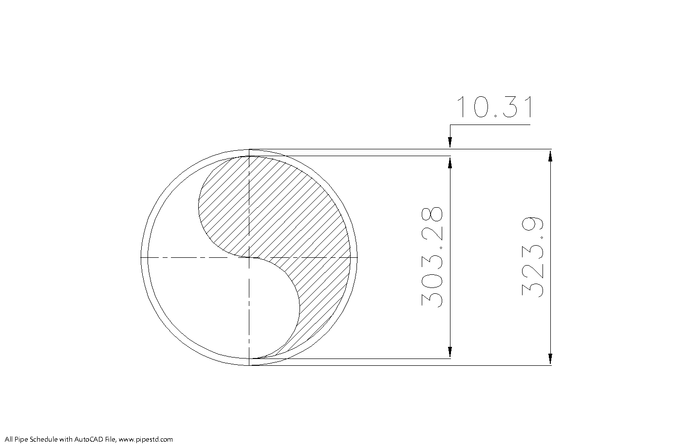 Schedule 40 Pipe 12 Inch DN300