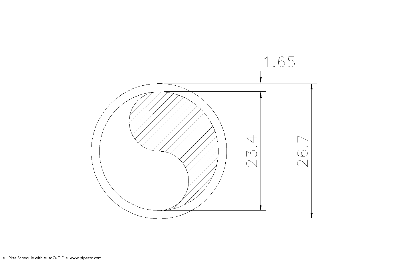 Schedule 5S Pipe 3/4 Inch DN20