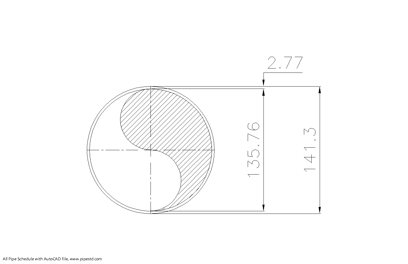 Schedule 5S Pipe 5 Inch DN125