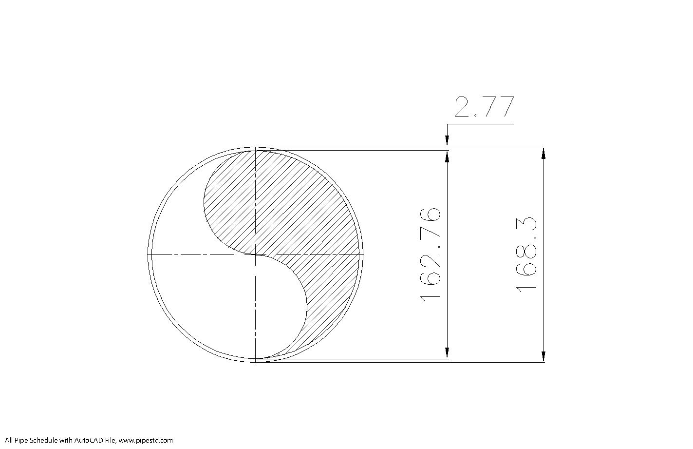 Schedule 5S Pipe 6 Inch DN150