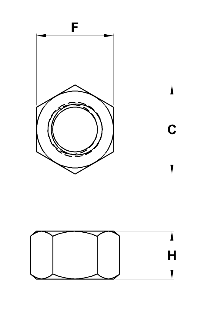 ISO Nut Dimension Guide