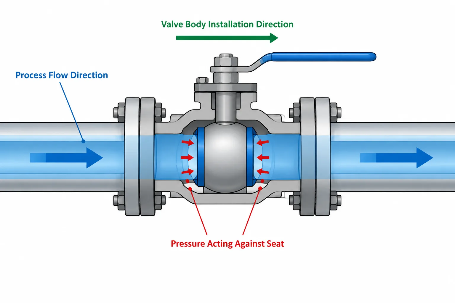 Directional vs. Bidirectional Valves in Piping CAD: Flow, Sealing, and Installation Control