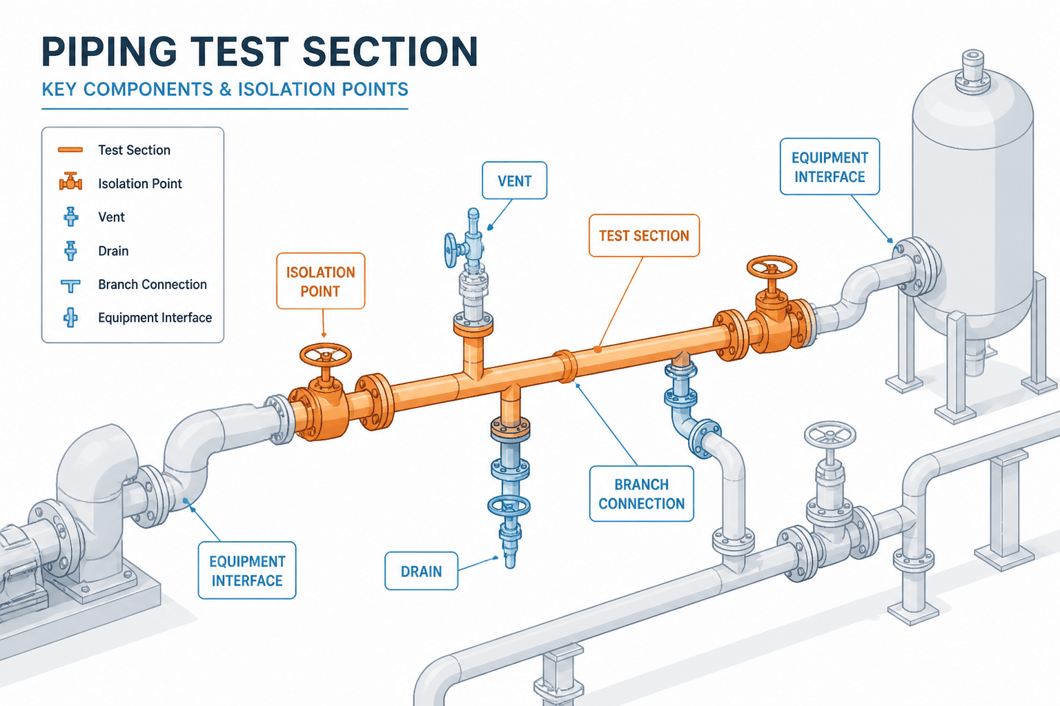 How to Show Piping Test Boundaries in CAD: A Practical Drafting and Review Guide
