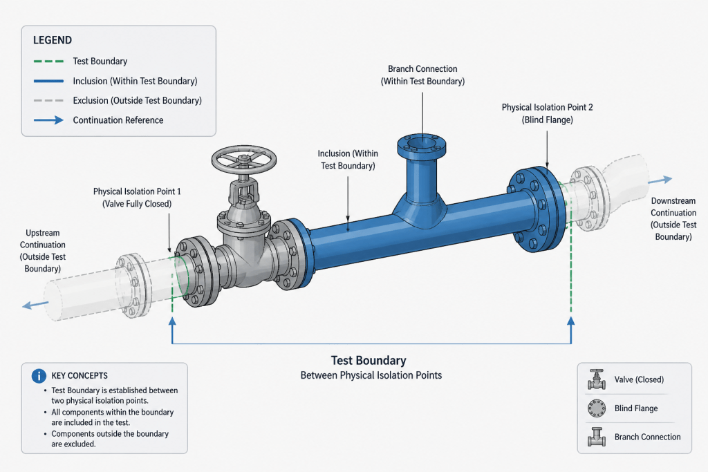 How to Show Piping Test Boundaries in CAD: A Practical Drafting and Review Guide engineering illustration