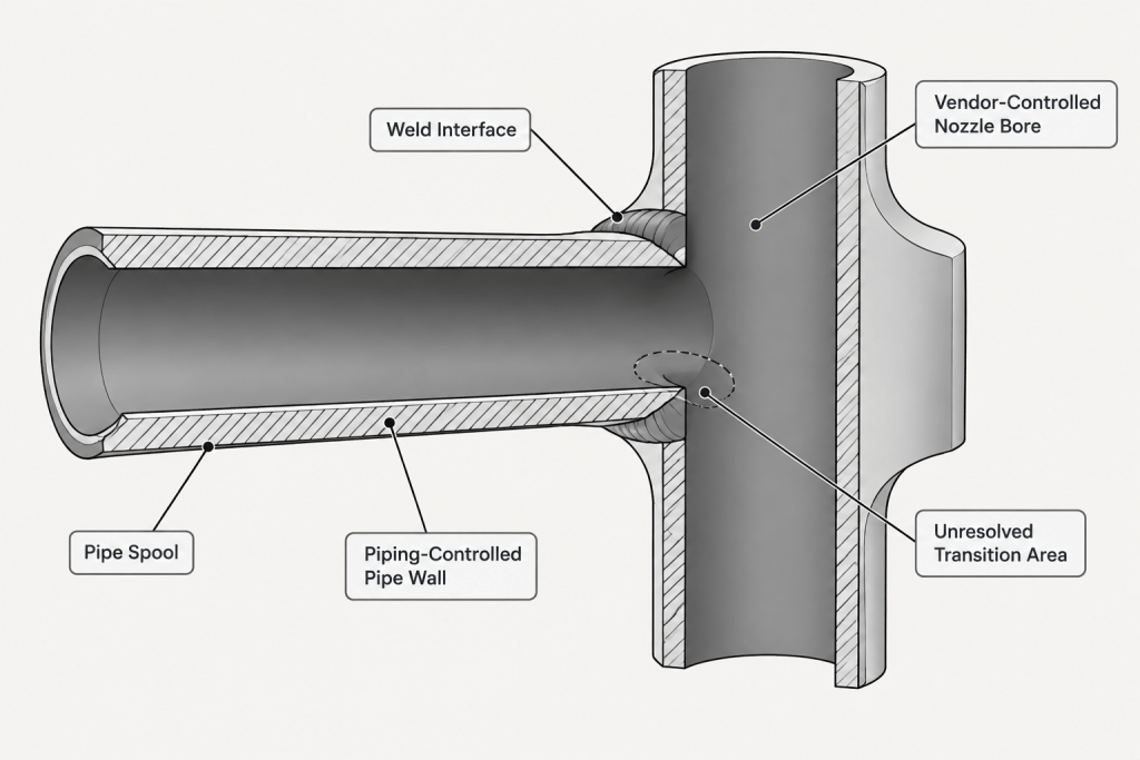 Pipe Bore Mismatch at Butt-Weld Connections: A Practical CAD and Detailing Guide piping engineering illustration