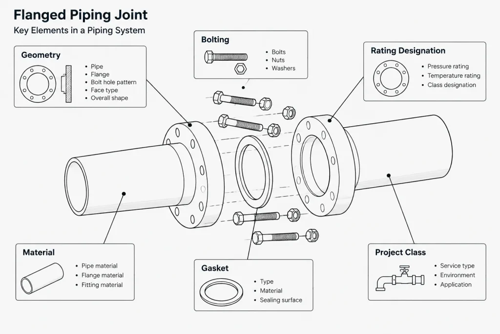 Piping Codes, Standards, and Specifications: What Each Document Controls piping engineering illustration