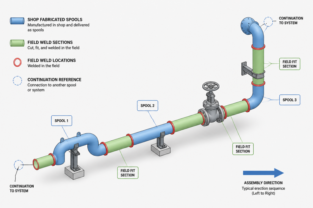 Piping Isometric Constructability Review: A Practical CAD Checklist engineering illustration