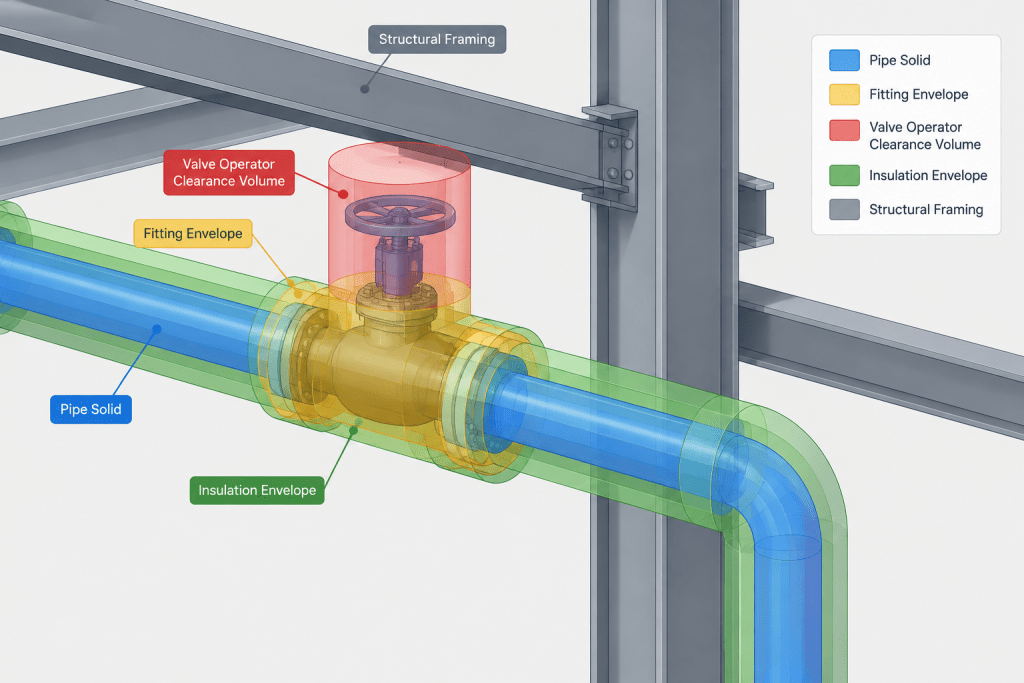 Single-Line, Double-Line, and 3D Piping Drawings: Choosing the Right CAD Representation engineering illustration