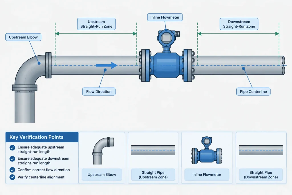 Straight Pipe Length Between Fittings: A Practical CAD and Layout Guide piping engineering illustration
