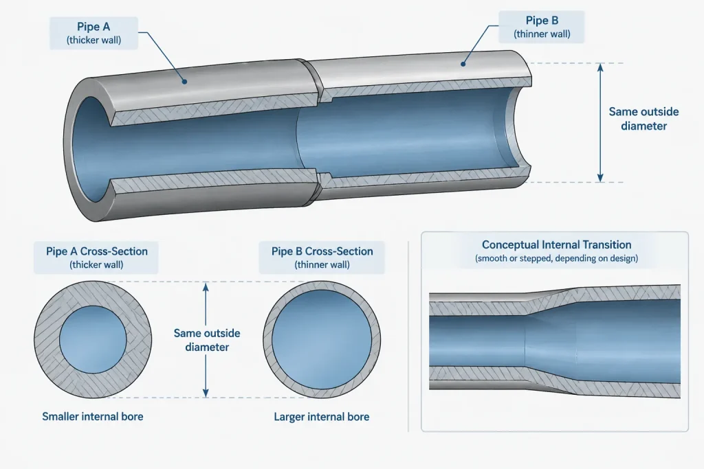 Butt-Weld End Preparation in Piping CAD: Bevels, Root Faces, and Fit-Up Gaps piping engineering illustration