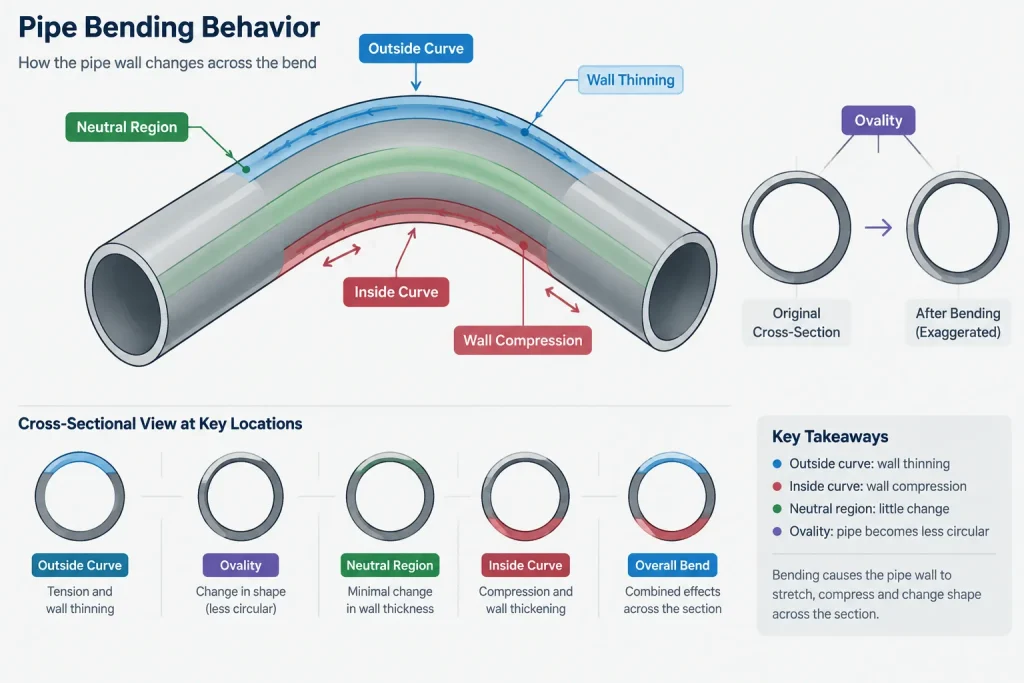 Pipe Bends vs. Elbows in CAD: Geometry, Fabrication, and Documentation piping engineering illustration