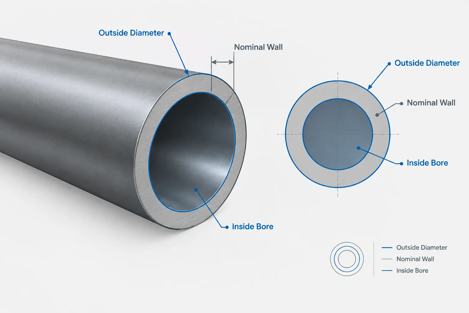 Pipe Mill Tolerance in Design and CAD: Nominal Wall, Minimum Wall, and Model Geometry