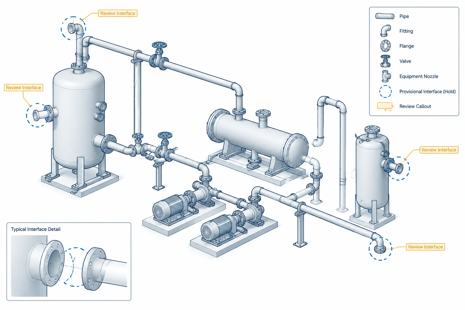 Piping CAD Holds: Controlling Unverified Dimensions, Vendor Data, and Field Information