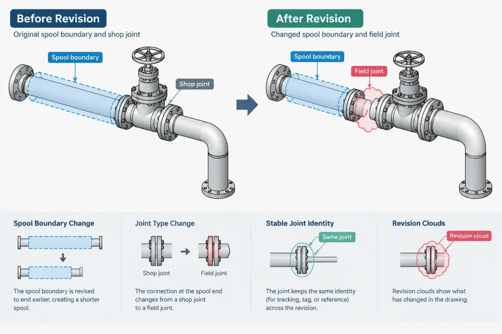 Piping Weld Maps in CAD: Joint Numbering, Traceability, and Drawing Coordination piping engineering illustration