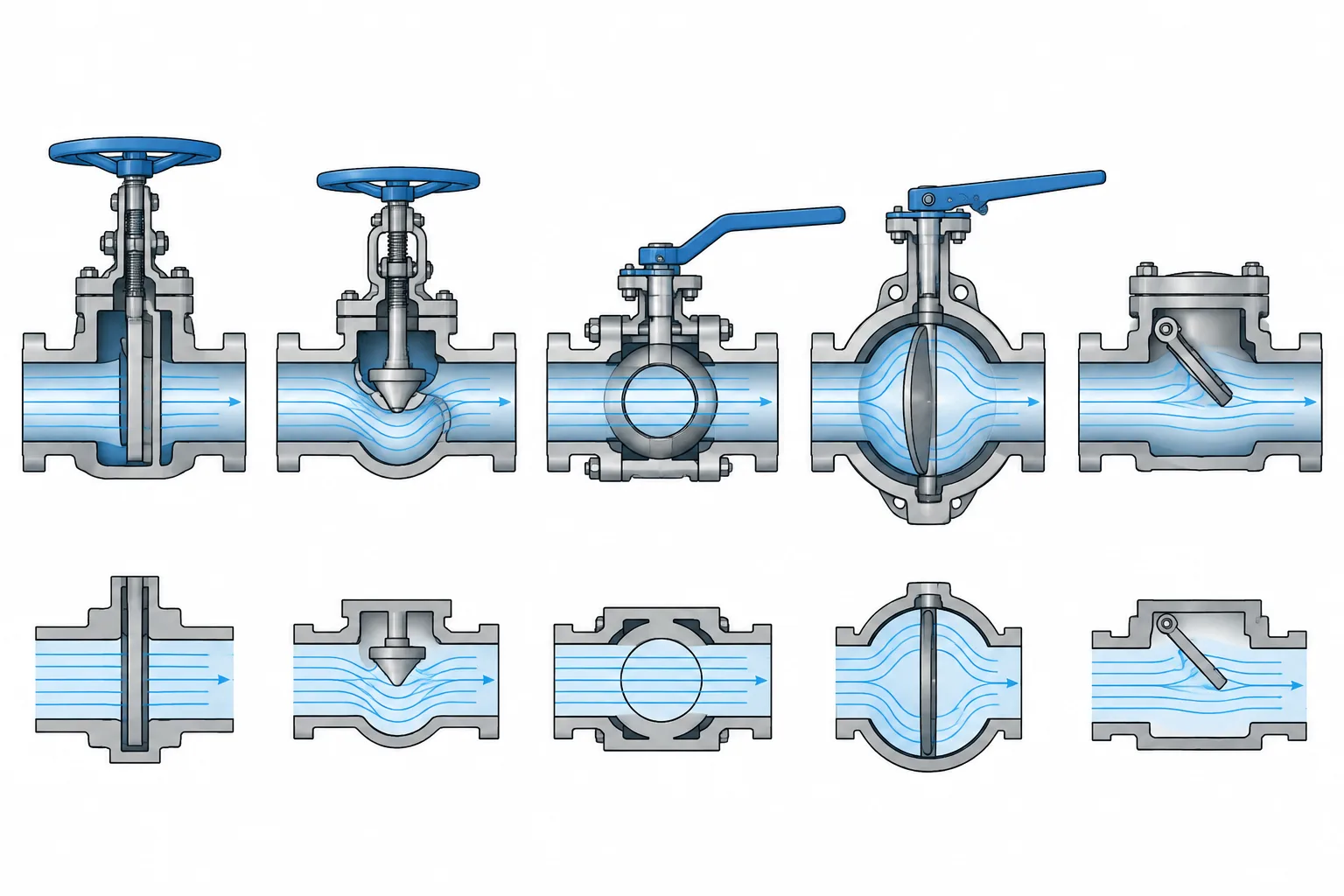 Valve Cv in Piping Documentation: Flow Coefficient, Valve Size, and CAD Data