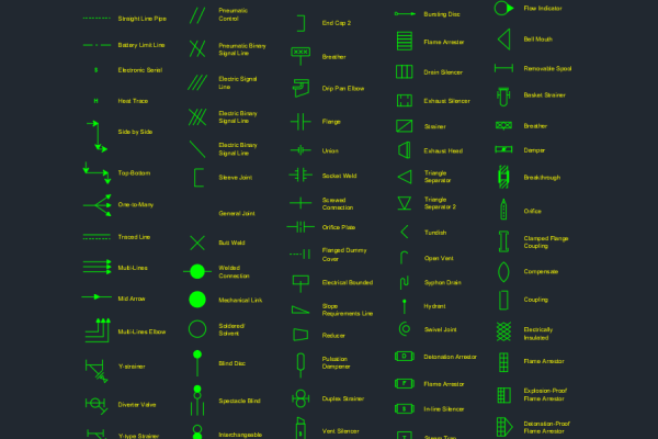 Piping and Connecting Shapes