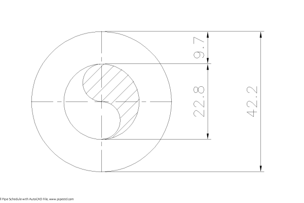 Schedule XXS Pipe 1 1/4 Inch DN32